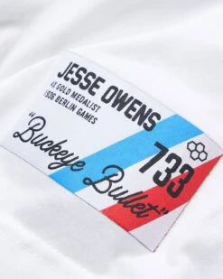 Jesse Owens Legend T-Shirt -Rudis 0130 JesseOwens Refresh ECOM FLATS1057 4x5 White 0002