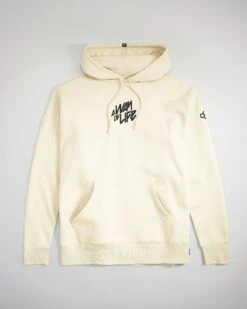 RUDIS A Way Of Life Hoodie -Rudis A RUDHD1019OFFWHITE FLAT Cream 0001