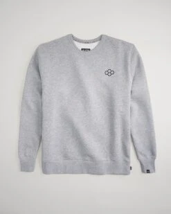 RUDIS Essential Hex Youth Crewneck -Rudis A RUDIS ESSENTIAL HEX CREWNECK GRYLG RUDCR1018 Gray 0001 ca61e1a5 6990 4ef3 b6f7 9e978aafa458