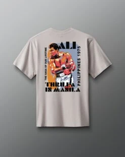 Ali Fight Of The Century Heavyweight T-Shirt 12 Ali Fight Of The Century Heavyweight T-Shirt -Rudis ALITS1010 Ali Fight of the Century Heavyweight T Shirt PUP Cream 0021