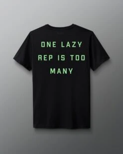 KS One Lazy Rep Elite Super Soft T-Shirt 13 KS One Lazy Rep Elite Super Soft T-Shirt -Rudis ATHTS1026 KS One Lazy Rep Elite Super Soft T Shirt Black 0002