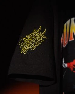 Kumite Vintage Heavyweight T-Shirt -Rudis BSPTS1001 Kumite Vintage Heavyweight T Shirt Black 0002