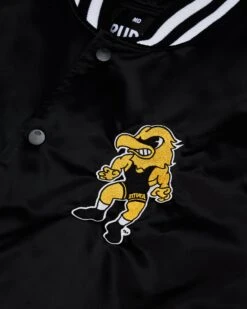 Iowa Satin Jacket -Rudis CIAJK1014 Iowa Satin Jacket Black 0021