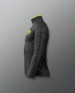 Iowa Hawkeyes Sublimated Elite 1/4 Zip -Rudis CIAQZ1010 Iowa Hawkeyes Sublimated Elite Quarter Zip Black 0003