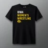 Iowa Women's Wrestling Stacked T-Shirt