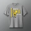 Iowa Tall T-Shirt -Rudis CIATS1019 Iowa Tall Heavyweight T Shirt Heather Gray 0001
