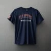 Illinois Wrestling Performance T-Shirt -Rudis CILTS1001 Illinois Wrestling Performance T Shirt PUP Navy 0001