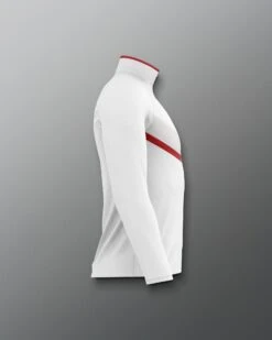 Ohio State Sublimated Quarter Zip -Rudis COHQZ1018 Ohio State Sublimated Quarter Zip White 0004