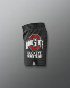 Ohio State Sublimated Shorts -Rudis COHSH1018 Ohio State Sublimated Shorts Black 0003