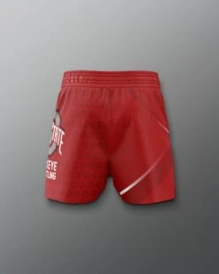Ohio State Sublimated Shorts -Rudis COHSH1018 Ohio State Sublimated Shorts Red 0002