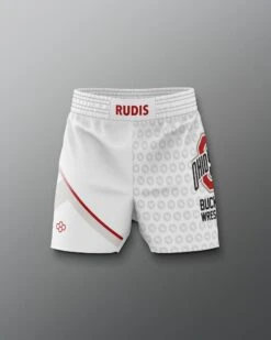 Ohio State Sublimated Shorts -Rudis COHSH1018 Ohio State Sublimated Shorts White 0001