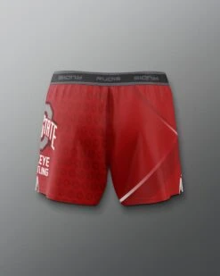 Ohio State Women's Sublimated Shorts -Rudis COHSH1019 Ohio State Womens Sublimated Shorts Red 0002