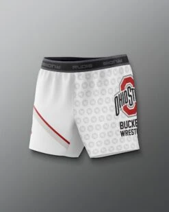 Ohio State Women's Sublimated Shorts -Rudis COHSH1019 Ohio State Womens Sublimated Shorts White 0004