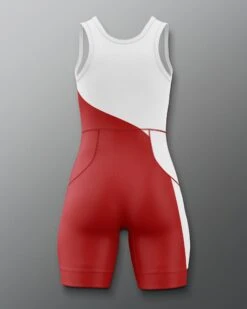 Buckeyes Throwback Women's Singlet -Rudis COHSN1020 Buckeyes Throwback Women s Singlet Red White 0002