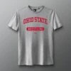 Ohio State Wrestling Arch T-Shirt -Rudis COHTS1011 Ohio State Wrestling Arch T Shirt Athletic Heather Gray 0001