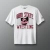 Ohio State Go Bucks Heavyweight T-Shirt -Rudis COHTS1015 Ohio State Go Bucks Heavyweight T Shirt White 0001 1