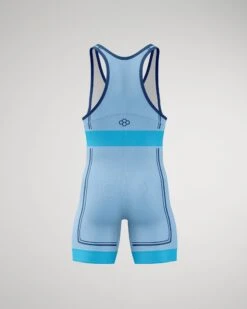 RUDIS Connect Elite Wrestling Singlet -Rudis CONNECT BLUE MSINGLET2.0 Mockup FRONT RUDSN1052 Light Blue 0002