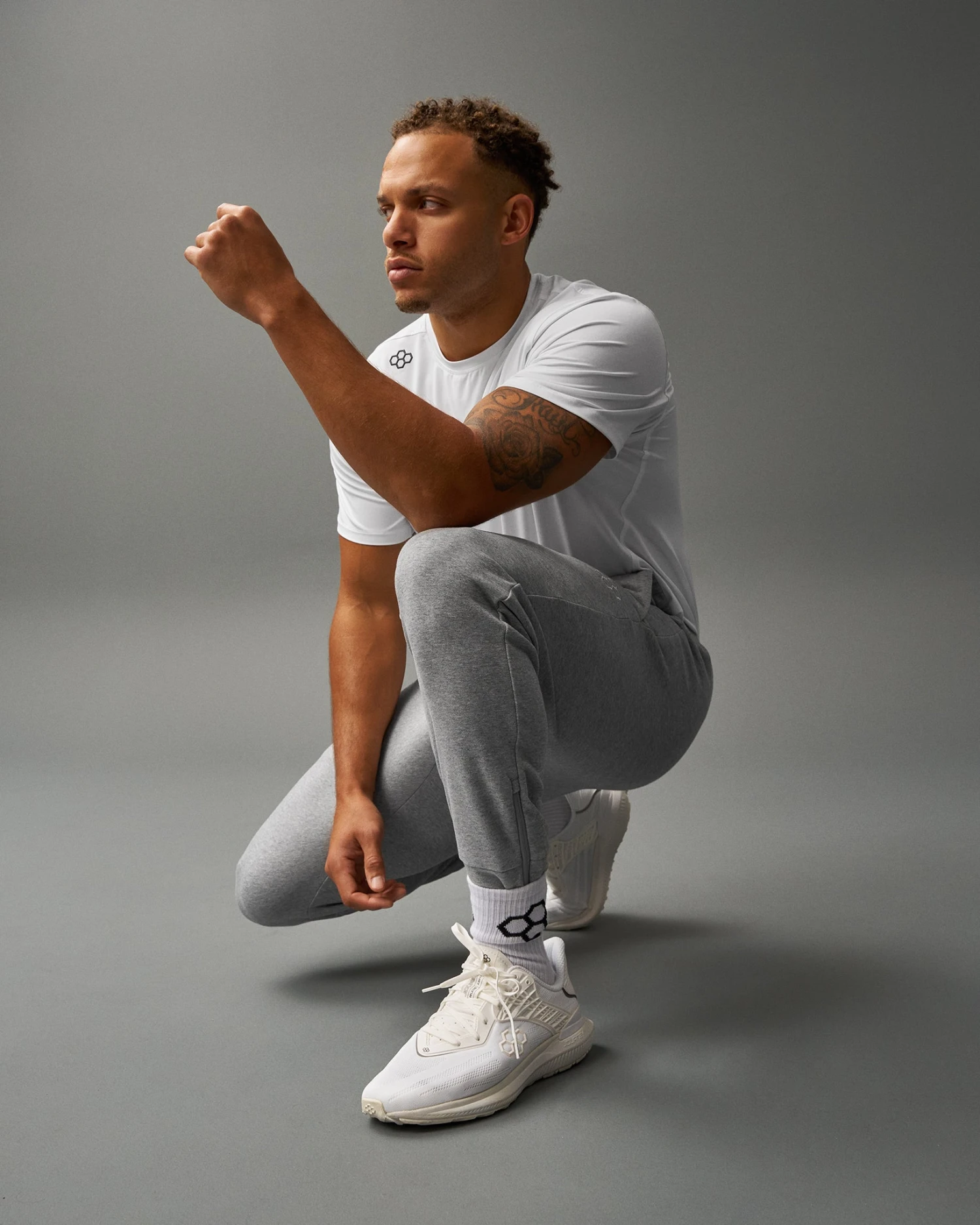 RUDIS Elite Terry Jogger - Athletic Heather Gray 4 RUDIS Elite Terry Jogger - Athletic Heather Gray - Image 2