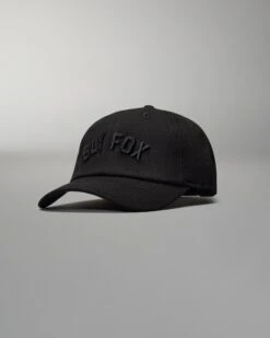 Sly Fox Arch Unstructured Hat -Rudis DSFUN1000 SLY FOX ARCH UNSTRUCTURED HAT FLT Black Black 0010