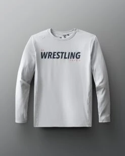 Rudis -Rudis EVTLS1009 Fargo Wrestling 24 Performance Longsleeve PUP Lunar Gray 0021