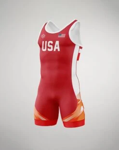 RUDIS Fracture Elite Wrestling Singlet