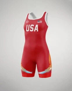 RUDIS Fracture Women's Elite Wrestling Singlet