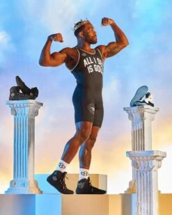 JB "All I See Is Gold" Wrestling Singlet