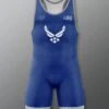 U.S. Air Force Digital Tiger Elite Wrestling Singlet 2 U.S. Air Force Digital Tiger Elite Wrestling Singlet -Rudis MAFSN1000 USAF MSINGLET2.0 Mockup FRONT Royal 0001