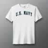 U.S. Navy Wrestling Arch T-Shirt -Rudis MNATS1006 US Navy Wrestling Arch T Shirt White 0001