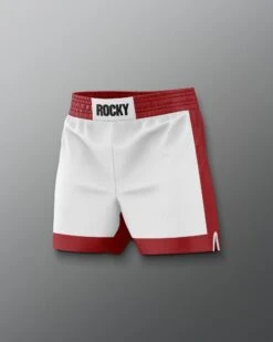 Rocky Elite Shorts -Rudis RKYSH1003 Rocky Elite Shorts White 0005