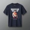 Rocky III Vintage Heavyweight T-Shirt -Rudis RKYTS1008 Rocky III Vintage Heavyweight T Shirt Navy 0001