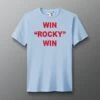 Win Rocky Win! T-Shirt -Rudis RKYTS1010 Win Rocky Win T Shirt Light Blue 0001