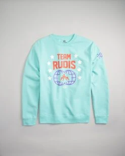 Team RUDIS Retro Crewneck -Rudis RUD Team RUDIS Retro Crewneck Teal RUDCR1010094 Mint 0002