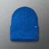 RUDIS Standard Foldover Beanie - Royal -Rudis RUDBE1004 RYL RUDIS Standard Foldover Beanie FLT Royal 0020