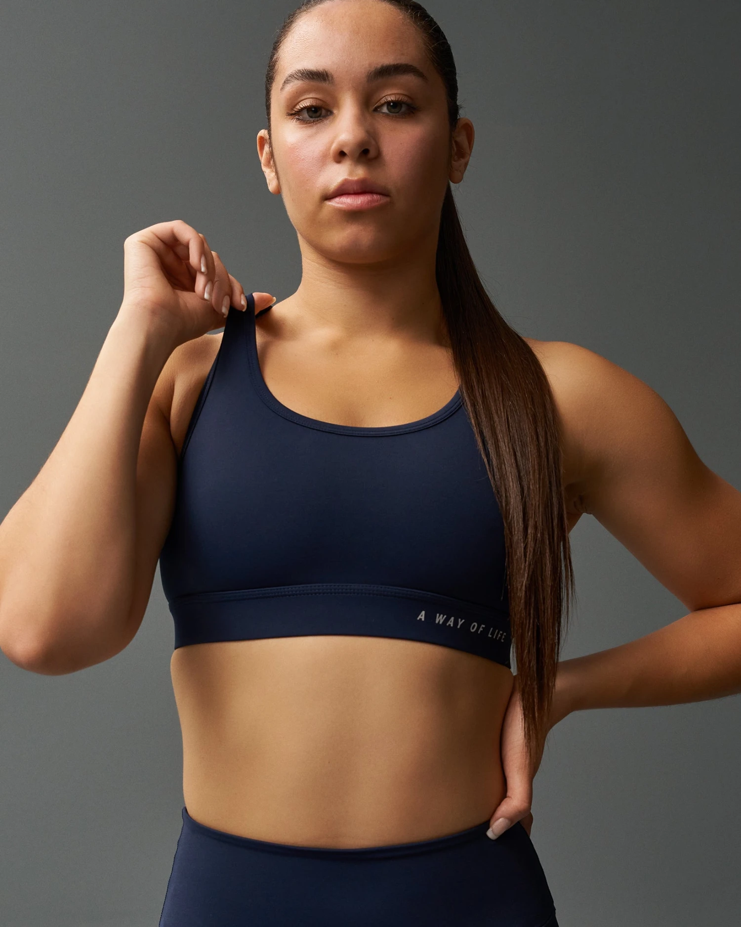 RUDIS Women's Sports Bra - Navy 3 RUDIS Women's Sports Bra - Navy