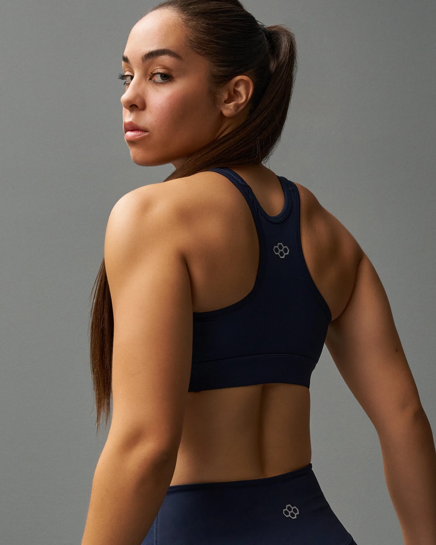RUDIS Women's Sports Bra - Navy 5 RUDIS Women's Sports Bra - Navy - Image 3