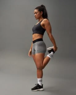 RUDIS Women's Compression Short -Rudis RUDCO1000 RUDIS Womens Compression Short Heather Gray 0012