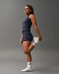 RUDIS Women's Compression Short -Rudis RUDCO1000 RUDIS Womens Compression Short Navy 0011