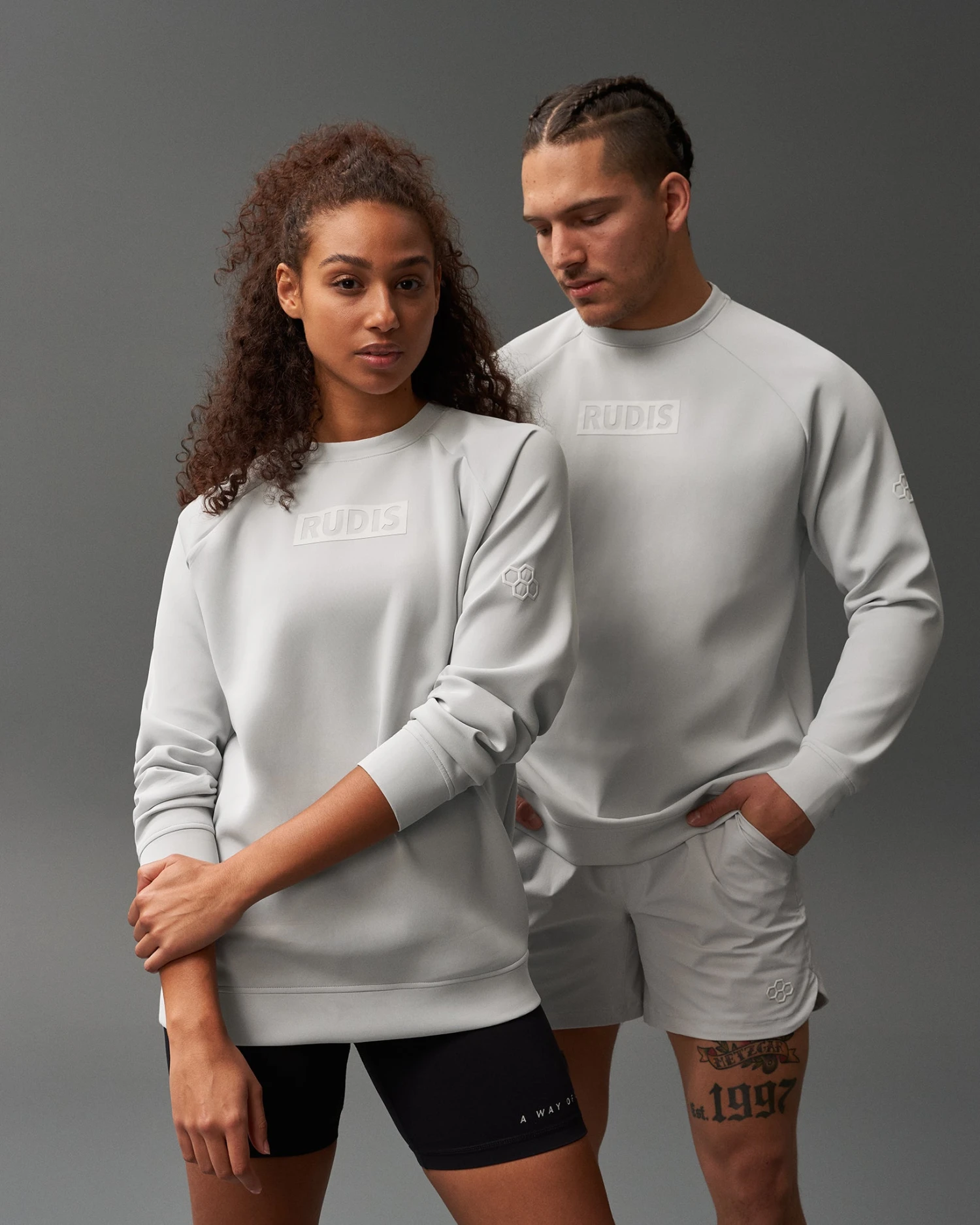 RUDIS Tonal COOL-FEEL Crewneck 3 RUDIS Tonal COOL-FEEL Crewneck