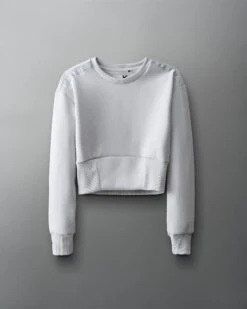 COOL-FEEL Women's Fitted Crew - Lunar Gray 9 COOL-FEEL Women's Fitted Crew - Lunar Gray -Rudis RUDCR1038 W WOMENS COOL FEEL Fitted Crew PUP Lunar Gray 0021