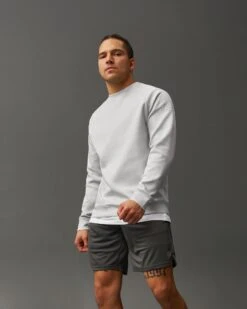 RUDIS Ultimate Crewneck -Rudis RUDCR1040 ULTIMATE Crewneck OFP Lunar Gray 0011