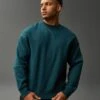 RUDIS Titan Heavyweight Fleece Crewneck - Eagle Green -Rudis RUDCR1045 RUDIS Titan Heavyweight Crew OFP Eagle Green 0001