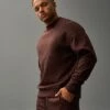 RUDIS Titan Heavyweight Fleece Crewneck - Ground Coffee 2 RUDIS Titan Heavyweight Fleece Crewneck - Ground Coffee -Rudis RUDCR1045 RUDIS Titan Heavyweight Crew OFP Ground Coffee 0002