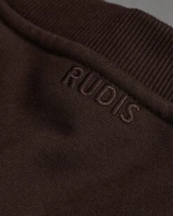 RUDIS Titan Heavyweight Fleece Crewneck - Ground Coffee -Rudis RUDCR1045 RUDIS Titan Heavyweight Crew Ground Coffee 0032