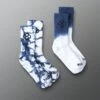 RUDIS Navy Tie Dye Essential Socks