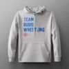 Team RUDIS Wrestling Stacked Hoodie -Rudis RUDHD1057 Team Rudis Wrestling Stacked Hoodie PUP Lunar Gray 0021