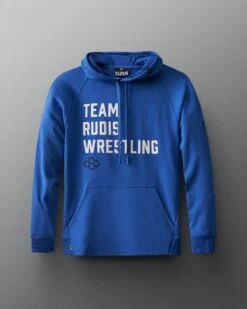 Team RUDIS Wrestling Stacked Hoodie -Rudis RUDHD1057 Team Rudis Wrestling Stacked Hoodie PUP Royal 0021