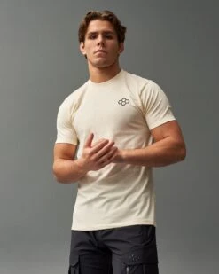 RUDIS Classic Blend Essential Hex T-Shirt 38 RUDIS Classic Blend Essential Hex T-Shirt -Rudis RUDIS Essential Hex T Shirt Cream RUDTS1022CRMLG EC Cream 0001