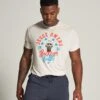 Jesse Owens Vintage T-Shirt -Rudis RUDIS Jesse Owens Vintage T Shirt Cement JSOTS1000 OFP 4x5 Cream 0001