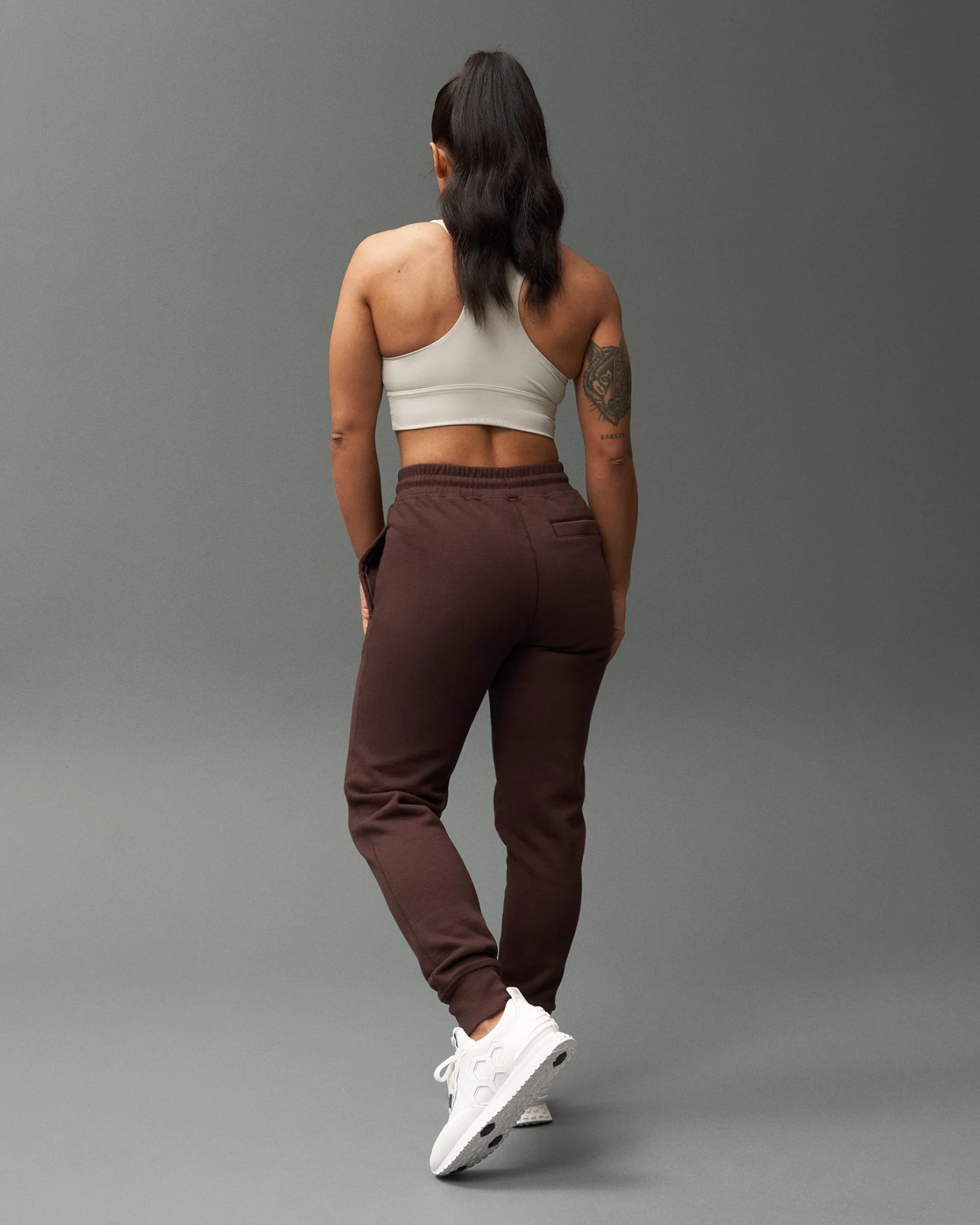 RUDIS Titan Heavyweight Fleece Jogger - Ground Coffee 5 RUDIS Titan Heavyweight Fleece Jogger - Ground Coffee - Image 3